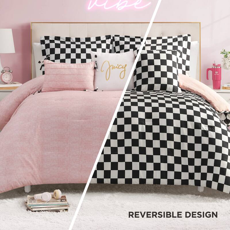 Juicy Reversible Cabana Stripe Bedding Set