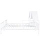 preview thumbnail 22 of 22, Twin Size Metal Double Platform Bed with Headboard and Nightstand