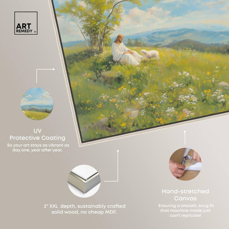 Pastoral Peace I Canvas by Art Remedy