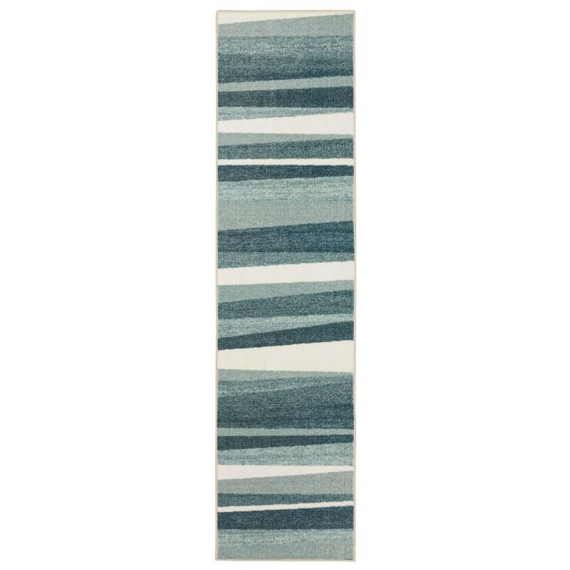 Mohawk Home Mayan Sunset Sierra Multicolor Stripe Area Rug