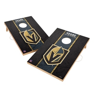 Vintage Vegas Golden Knights NHL Regulation 2x4 Cornhole Set