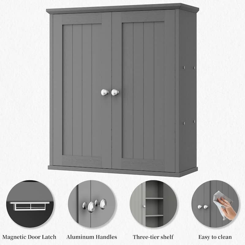 Wall-Mounted Bathroom Cabinet – Storage Cabinet for Kitchen Bathroom