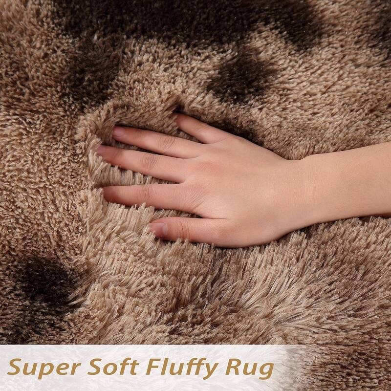 Garvee Shag Fluffy Area Rug Modern Indoor Plush Shaggy Carpet