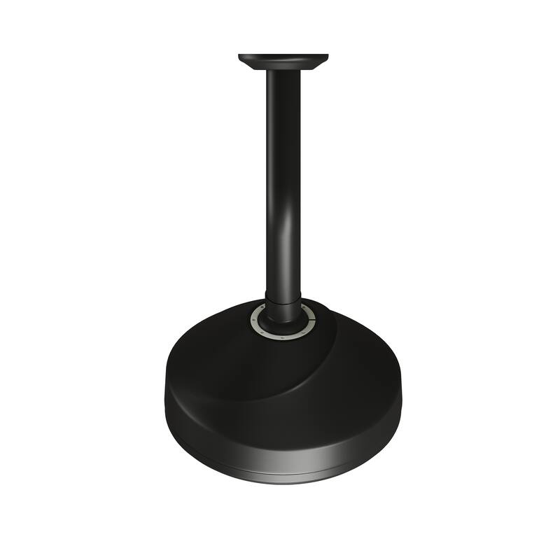 10-Spray Patterns 5 in. Wall Mount Rain Fixed Shower Head with Shower Arm and Flange