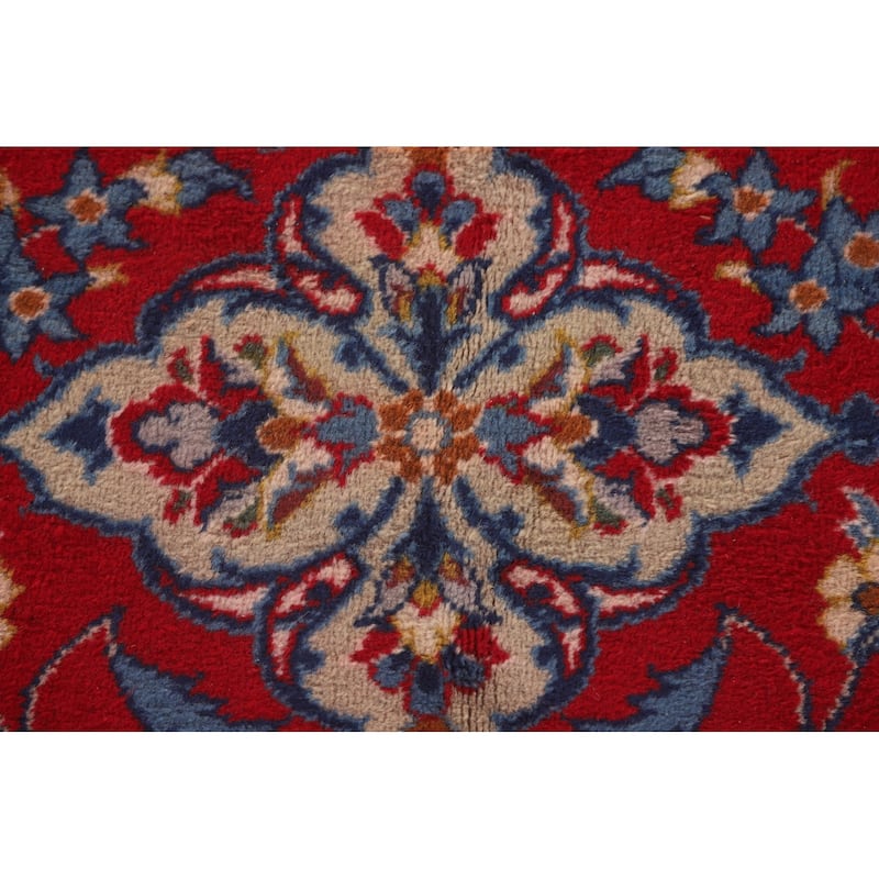 Large Traditional Najafabad Persian Vintage Rug Handmade Wool Carpet - 10'1" x 15'10"