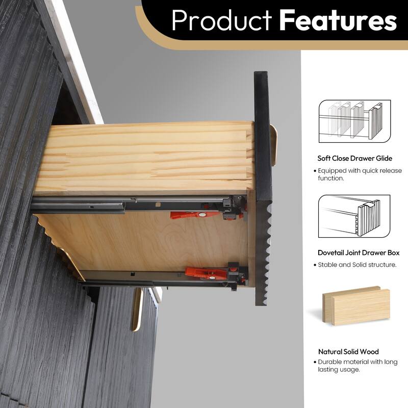 Cadiz Bath Vanity with Composite Stone Top and Mirror