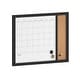 preview thumbnail 28 of 34, Martha Stewart Dry Erase Magnetic Monthly Calendar/Cork Board - Woodgrain Frame