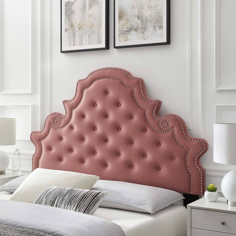 Diana Tufted Performance Velvet Full/Queen Headboard