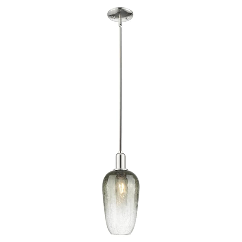 Innovations Lighting Downtown Urban - Brookhaven Flute - 1 Light 7" Stem Hung Mini Pendant