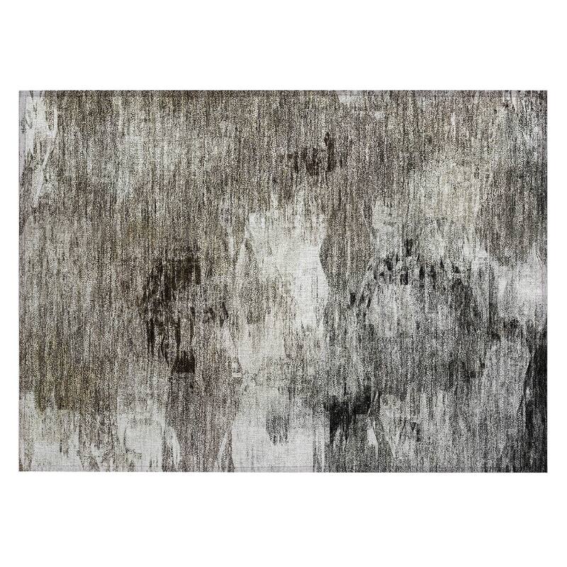 Machine Washable Indoor/ Outdoor Chantille Modern Ombre Rug