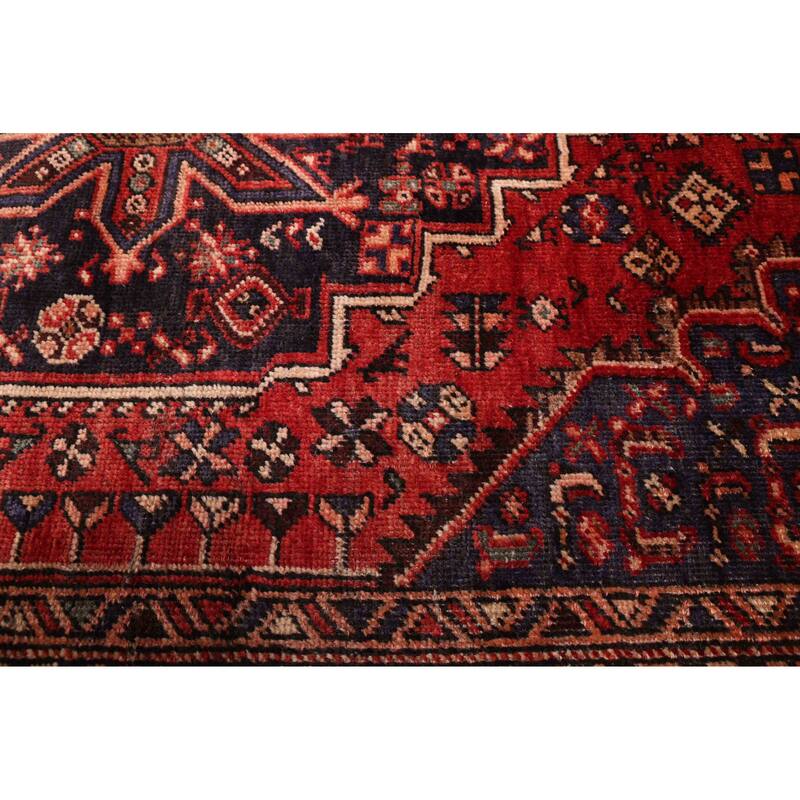 ECARPETGALLERY Hand-knotted Andelz Red Wool Rug - 4'1 x 6'4