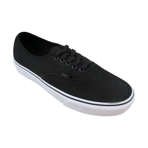 black leather vans mens size 9