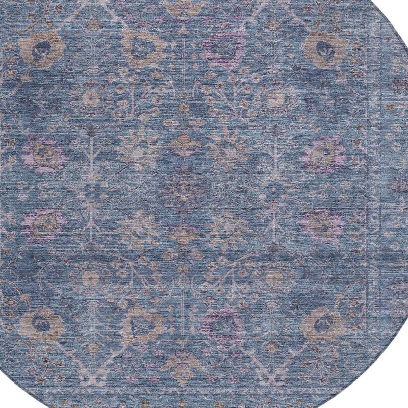 HomeRoots Oriental Traditional Rectangle Outdoor Rug