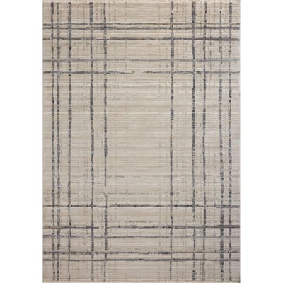 Alexander Home Bradley Modern Micro Fringe Area Rug
