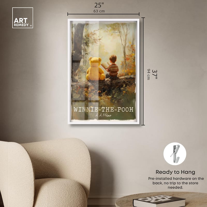 Classic Winnie the Pooh Shadowbox by Art Remedy