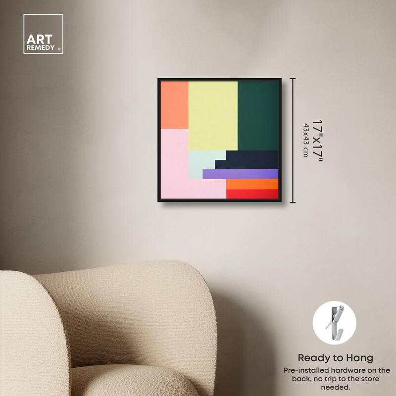 Rectilinear Rhapsody II Canvas by Art Remedy