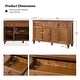preview thumbnail 20 of 20, Ottfried Traditional 58'' Wide Sideboard with 3 Drawers and 4 Doors by HULALA HOME