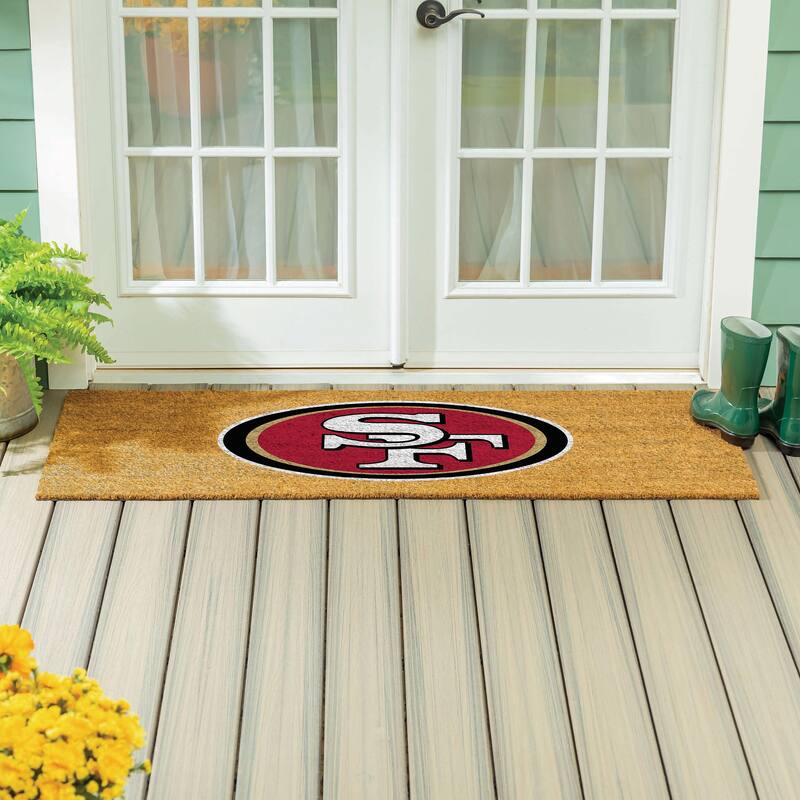 San Francisco 49ers Full Color Indoor/Outdoor Coir Mat
