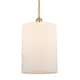 Option Matte White / Satin Gold