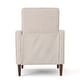 preview thumbnail 48 of 79, Mervynn Mid-Century Modern Button Tufted Fabric Recliner by Christopher Knight Home