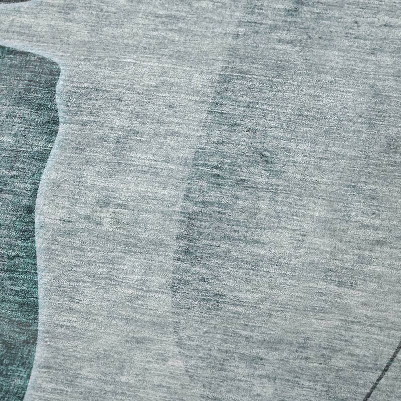 Premium Machine Washable Contemporary Abstract Sherpa Throw Blanket