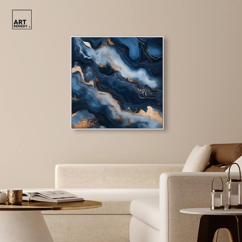 Deep Sea Geode IV Canvas by Art Remedy