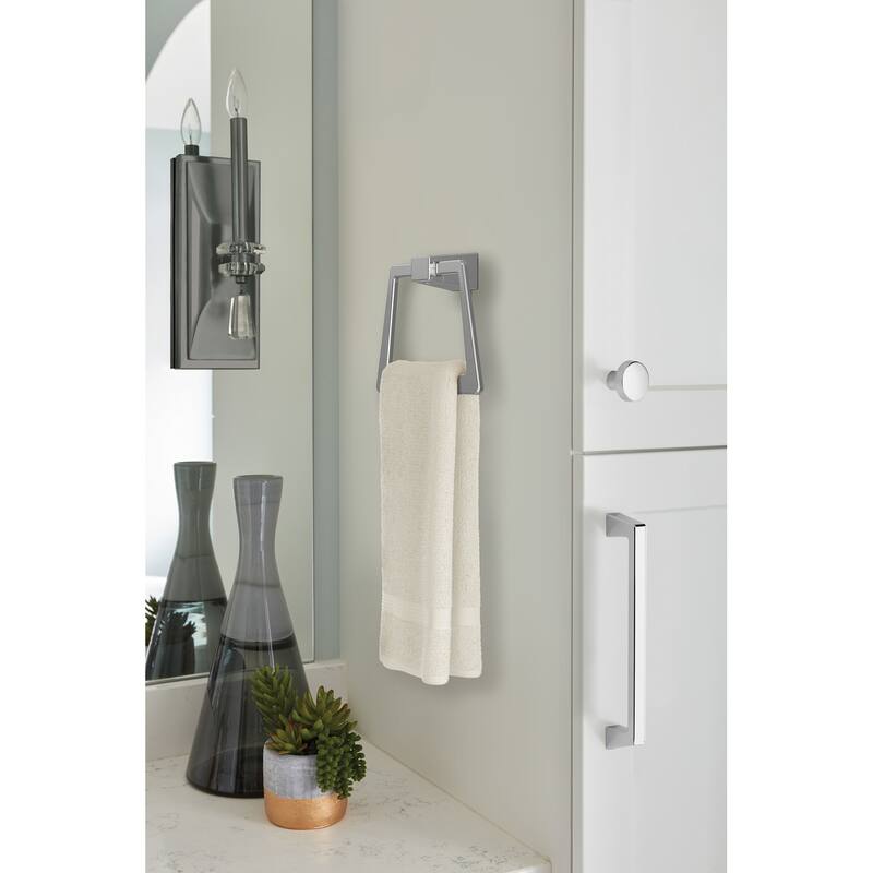 Amerock Blackrock 6-13/16" Wall Mounted Towel Ring