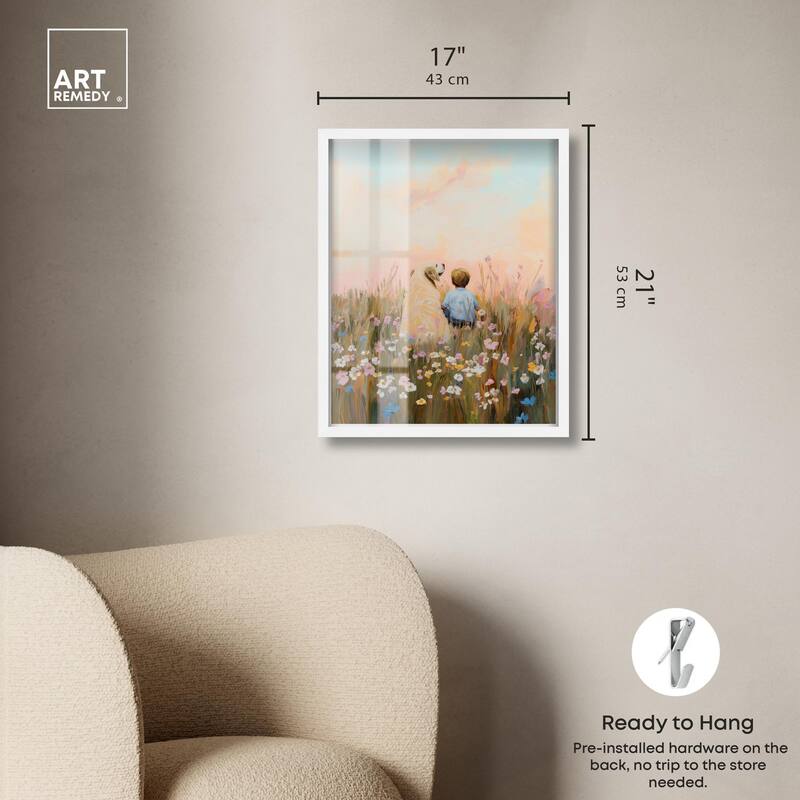 Sunset Companions Shadowbox by Art Remedy