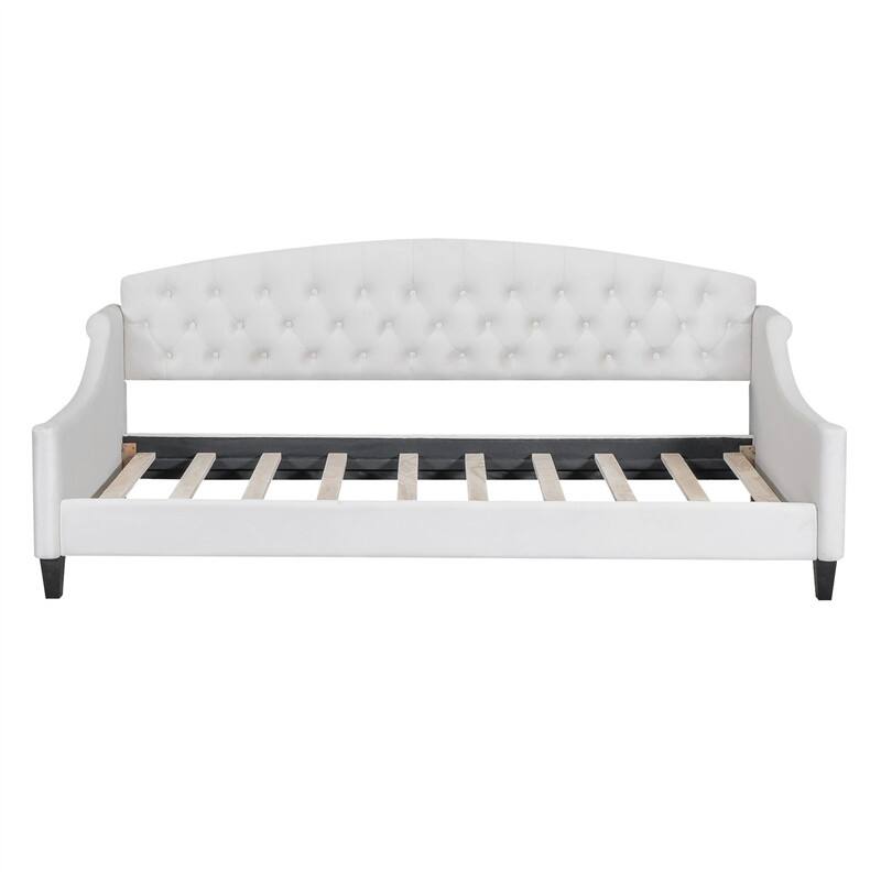Modern Luxury Tufted Button Twin Size Daybed