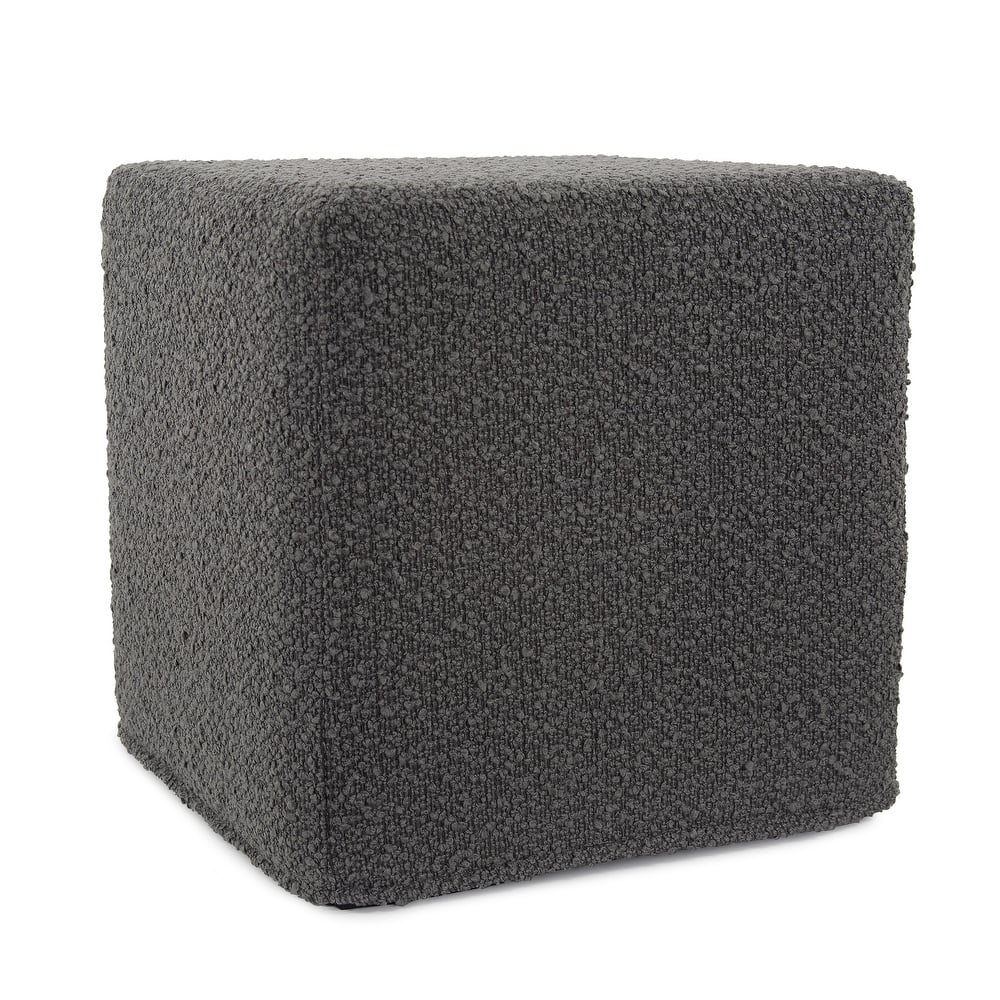Allan Andrews No Tip Short Block Ottoman with Cover, Barbet Collection