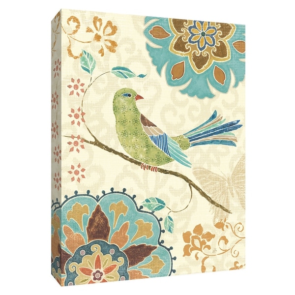PTM Images 9-154894 PTM Canvas Collection 10" x 8" - "Eastern Tales Birds II" Giclee Birds Art Print on Canvas