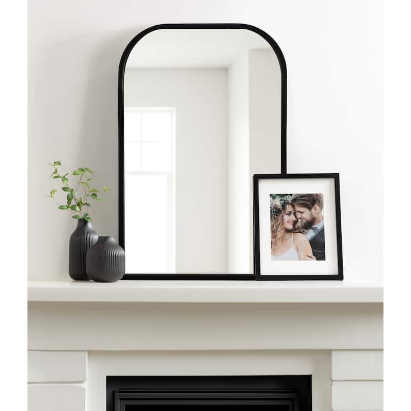 Kate and Laurel Travis Arch Framed Wall Mirror