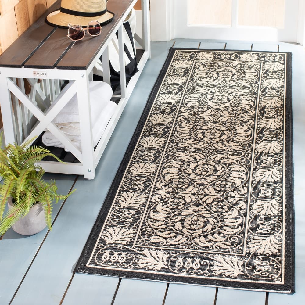 SAFAVIEH Courtyard Nada Indoor/ Outdoor Waterproof Patio Backyard Rug