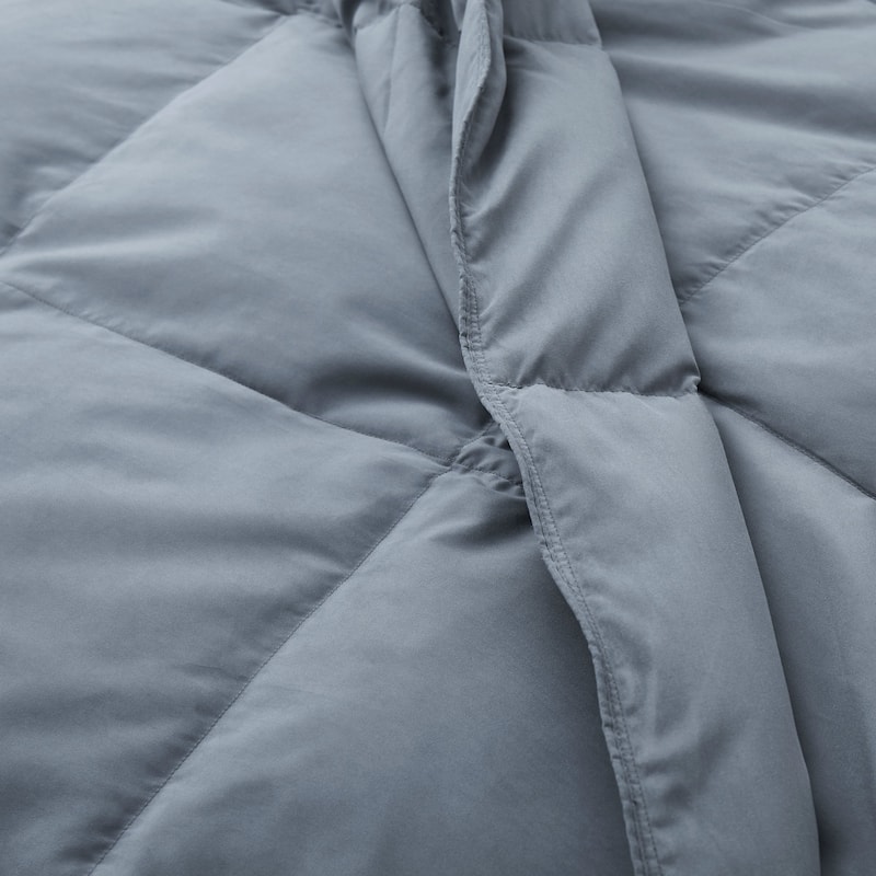 All Season & Lightweight Ultra Soft 360 TC White Goose Down Duvet Comforter