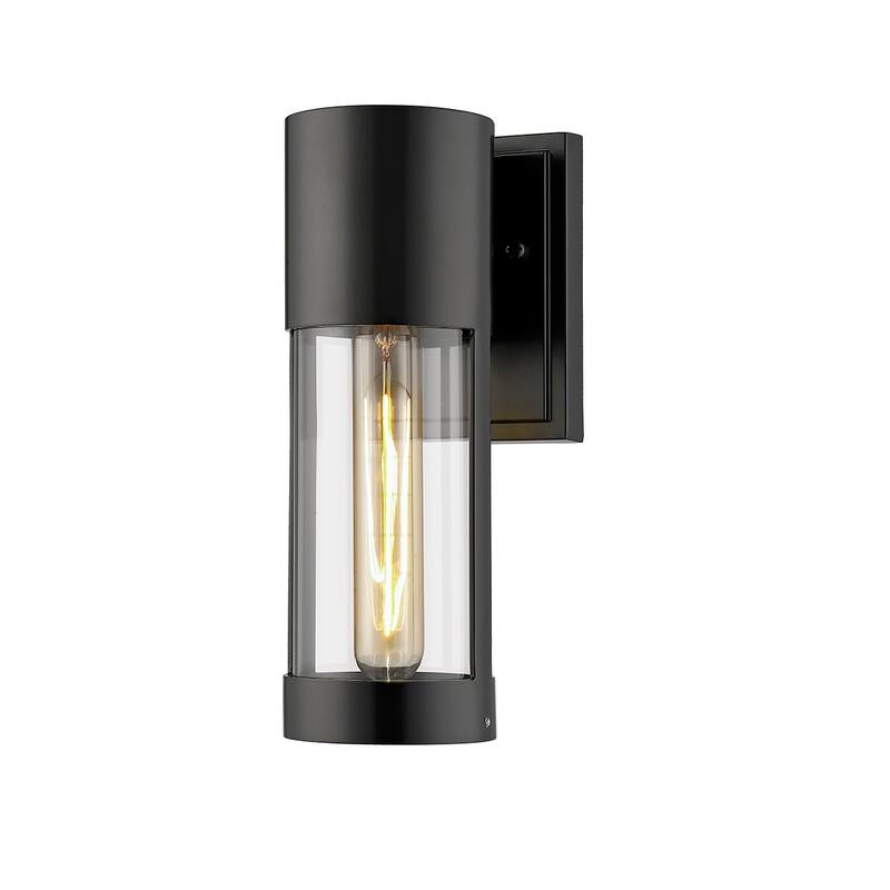Millennium Lighting Hester 1 Light Outdoor Wall Sconce with Clear Glass Shades