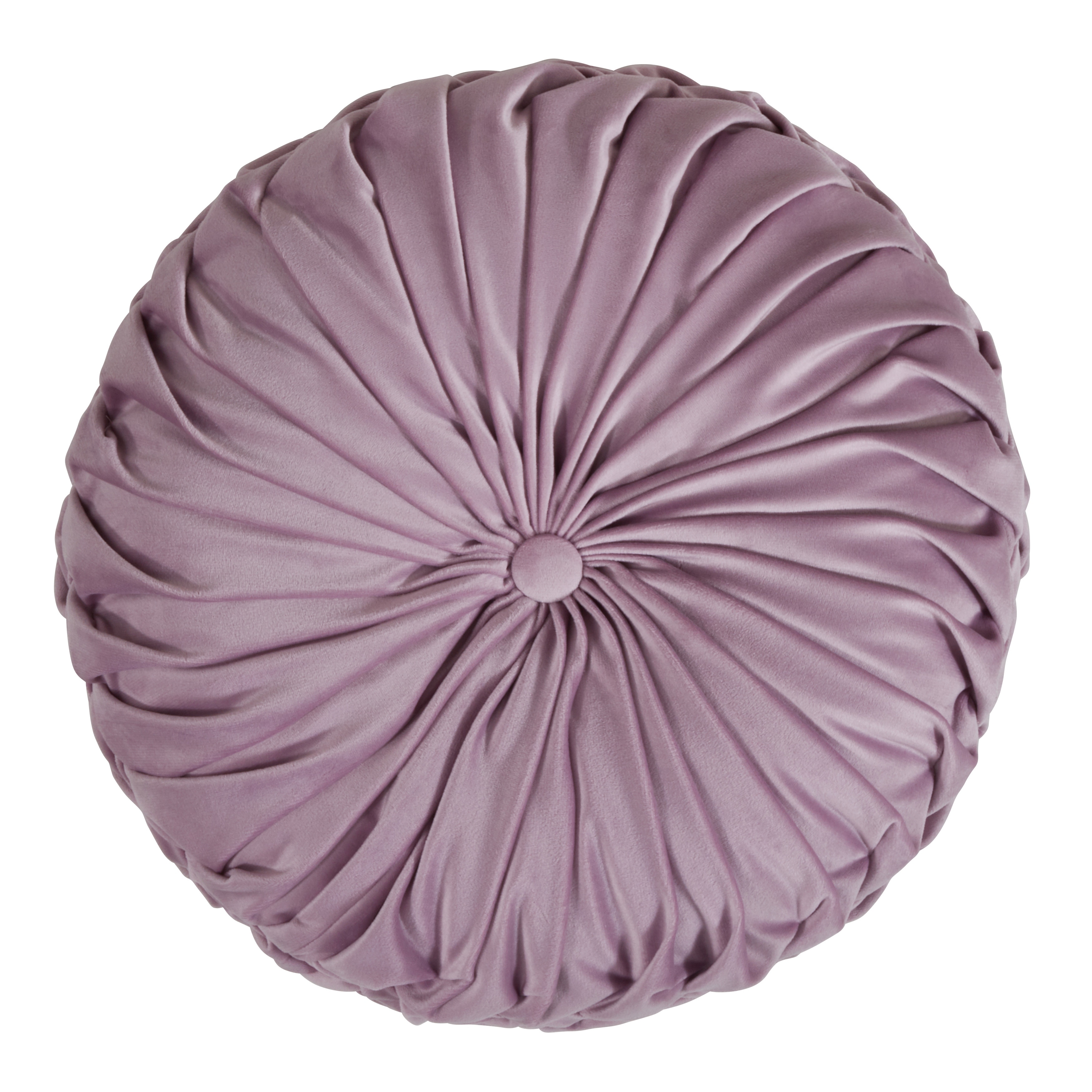 Velvet Round Throw Pillow