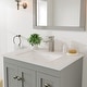 preview thumbnail 3 of 6, Eviva Acclaim 24"W Gray Bath Vanity with Carrara Quartz Top & Undermount Sink - 24''