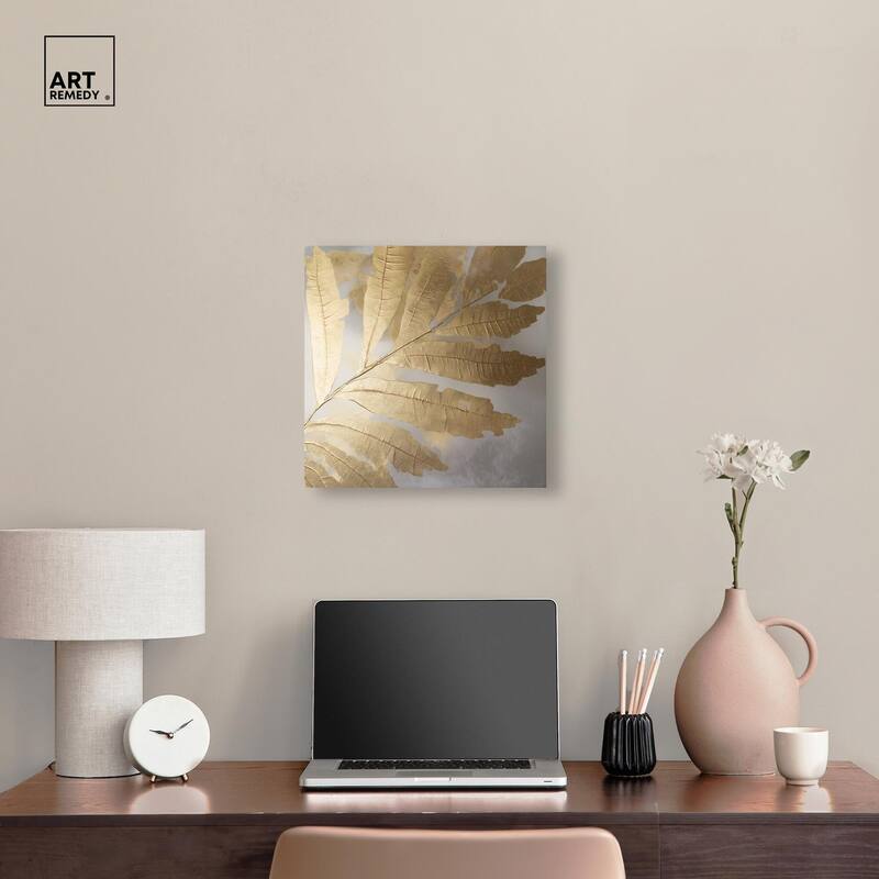 Golden Canopy (I) Canvas by Art Remedy, Gallery Wrapped