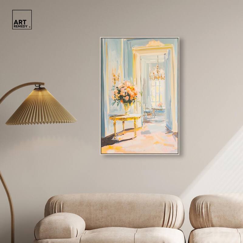 Glowing Room II Canvas by Art Remedy