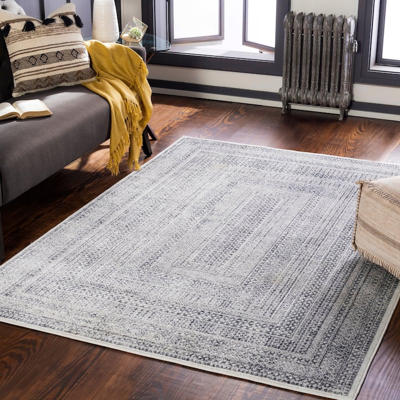 Artistic Weavers Tola Scandinavian Area Rug - 5' 3" x 7' - Grey