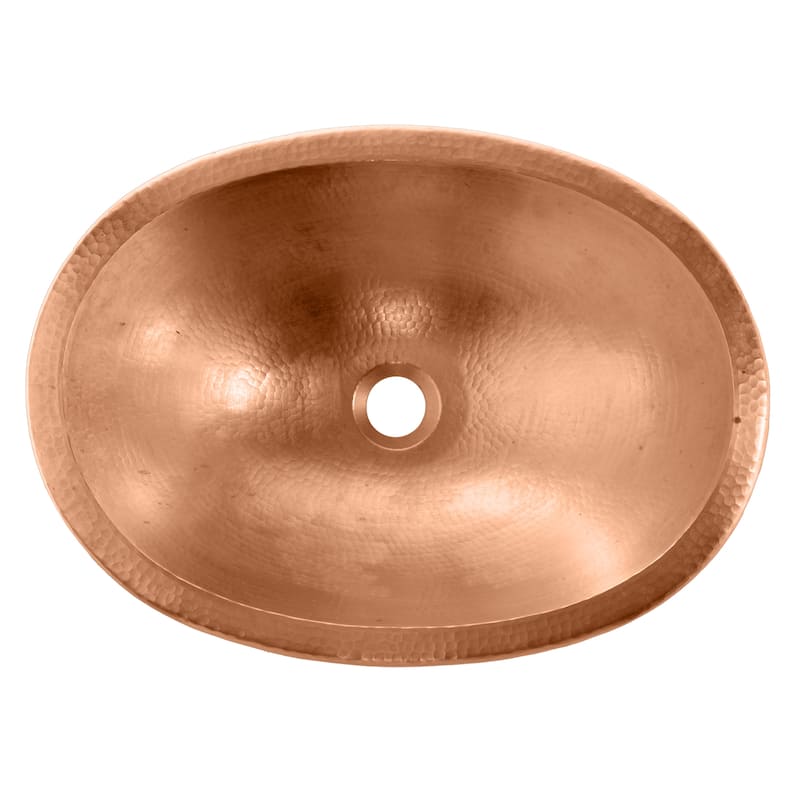 Schrodinger 19" Dual Flex Bathroom Sink in Naked Copper