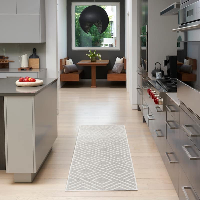 Nourison Casual Indoor only Geometric Area Rug