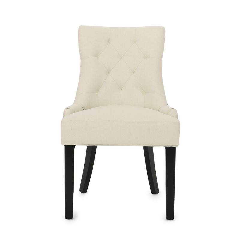 Christopher Knight Home Cheney Contemporary Tufted Dining Chairs (Set of 2) - 21.50" L x 25.00" W x 36.00" H