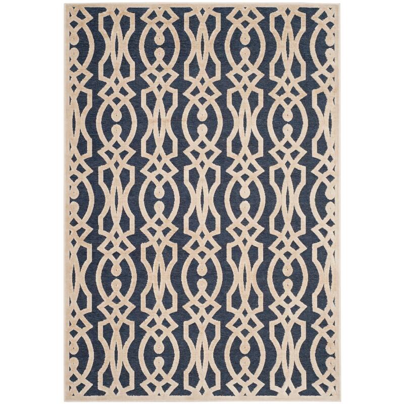 Martha Stewart by SAFAVIEH Villa Screen Viscose Rug