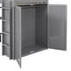 preview thumbnail 12 of 12, Twin Wooden Loft Bed with Wardrobe, Drawers & Desk, Gray