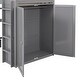 preview thumbnail 15 of 16, Twin size Loft Bed with Drawers, Desk and Wardrobe, Grey