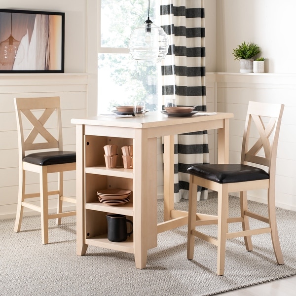 SAFAVIEH Everest 3 piece Wood Pub Set 42