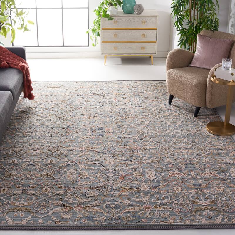 SAFAVIEH Vivaldi Benilda Oriental Rug - 9' x 12' - Navy/Rust