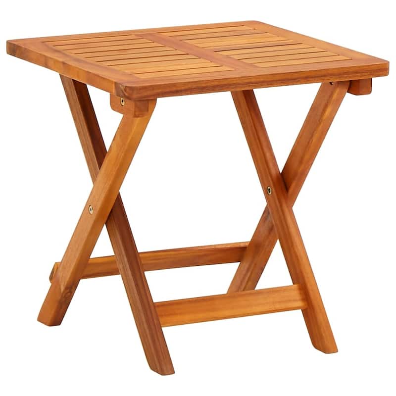 vidaXL Patio Lounge Chair Sunbed Sunlounger with Cushion Solid Acacia Wood
