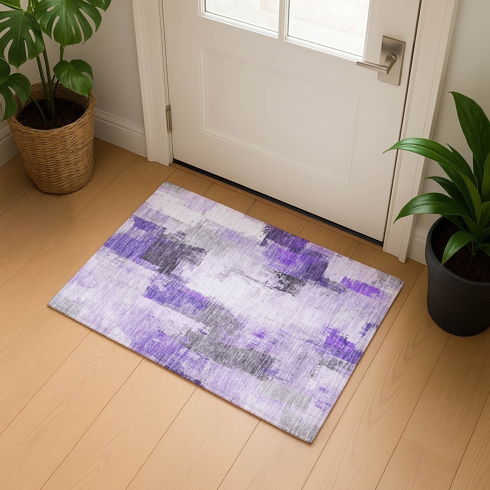 Premium Washable Super Soft Abstract Chic Mayfield Rug